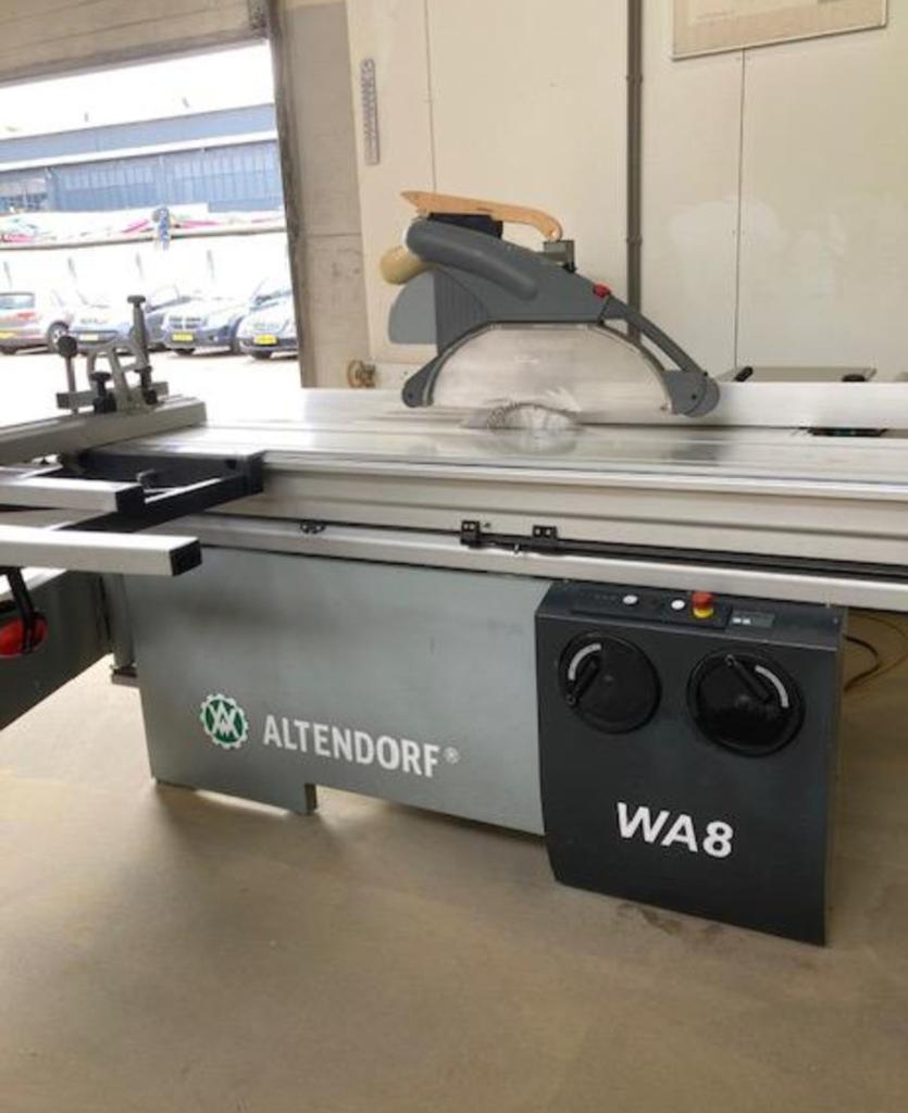 Altendorf Formaatzaag roltafel 320, Doe-het-zelf en Verbouw, Gereedschap | Zaagmachines, Ophalen, Gebruikt, Altendorf, 70 mm of meer