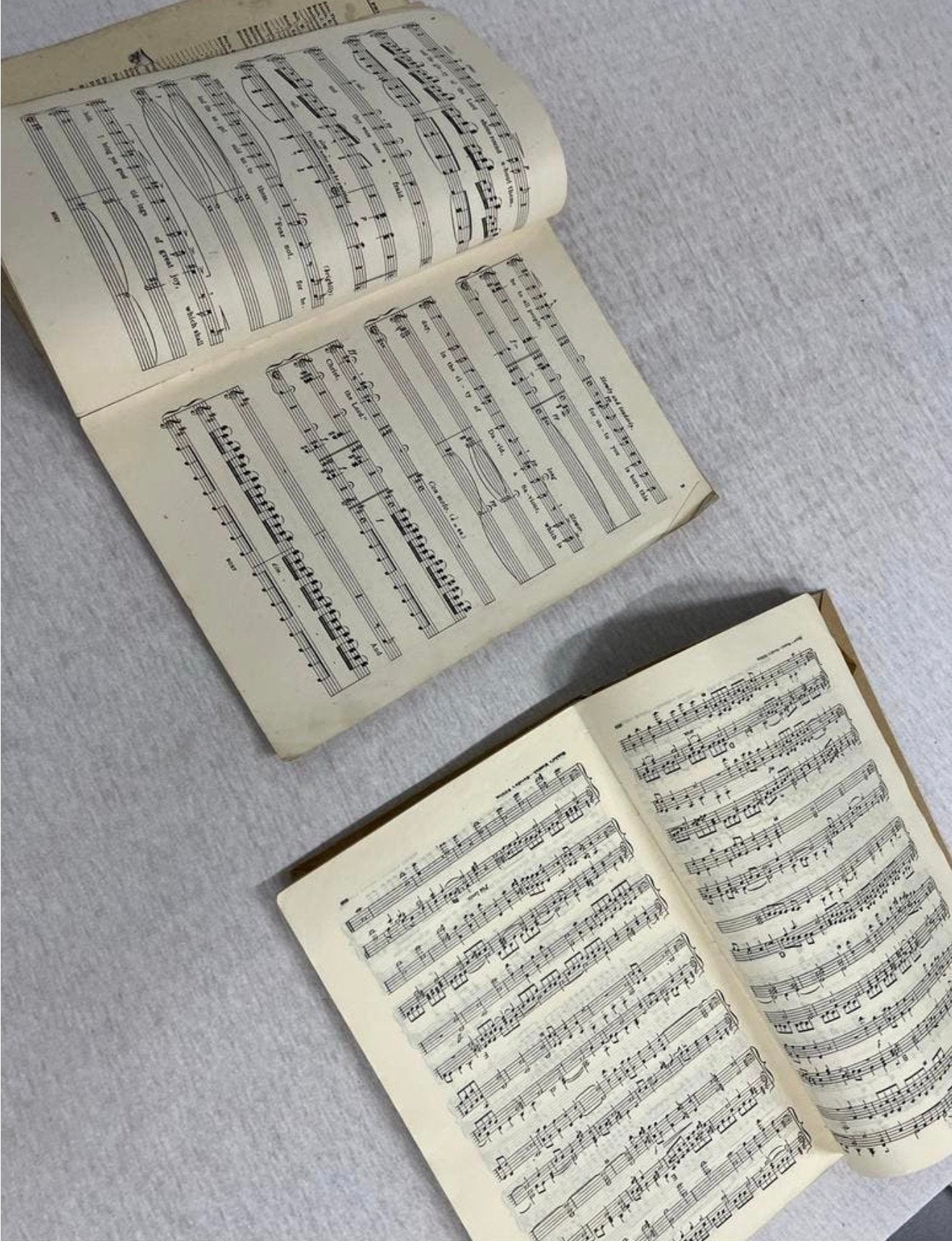 2x antiek notenboek Handel Contralto Randegger novello 1910, Ophalen of Verzenden, Gebruikt, Artiest of Componist, Klassiek