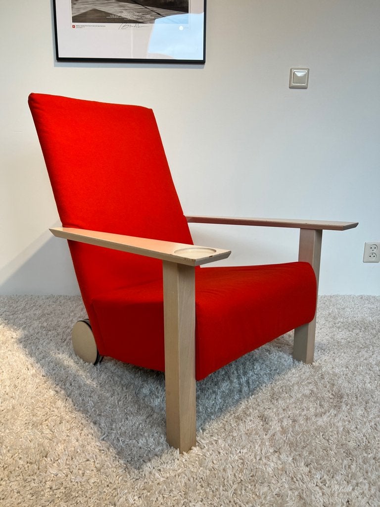BURKHARD VOGTHERR ARMCHAIR MODEL 'SMALL ROOM' CAPPELLINI, Huis en Inrichting, Fauteuils, Ophalen, Gebruikt, 75 tot 100 cm, Stof