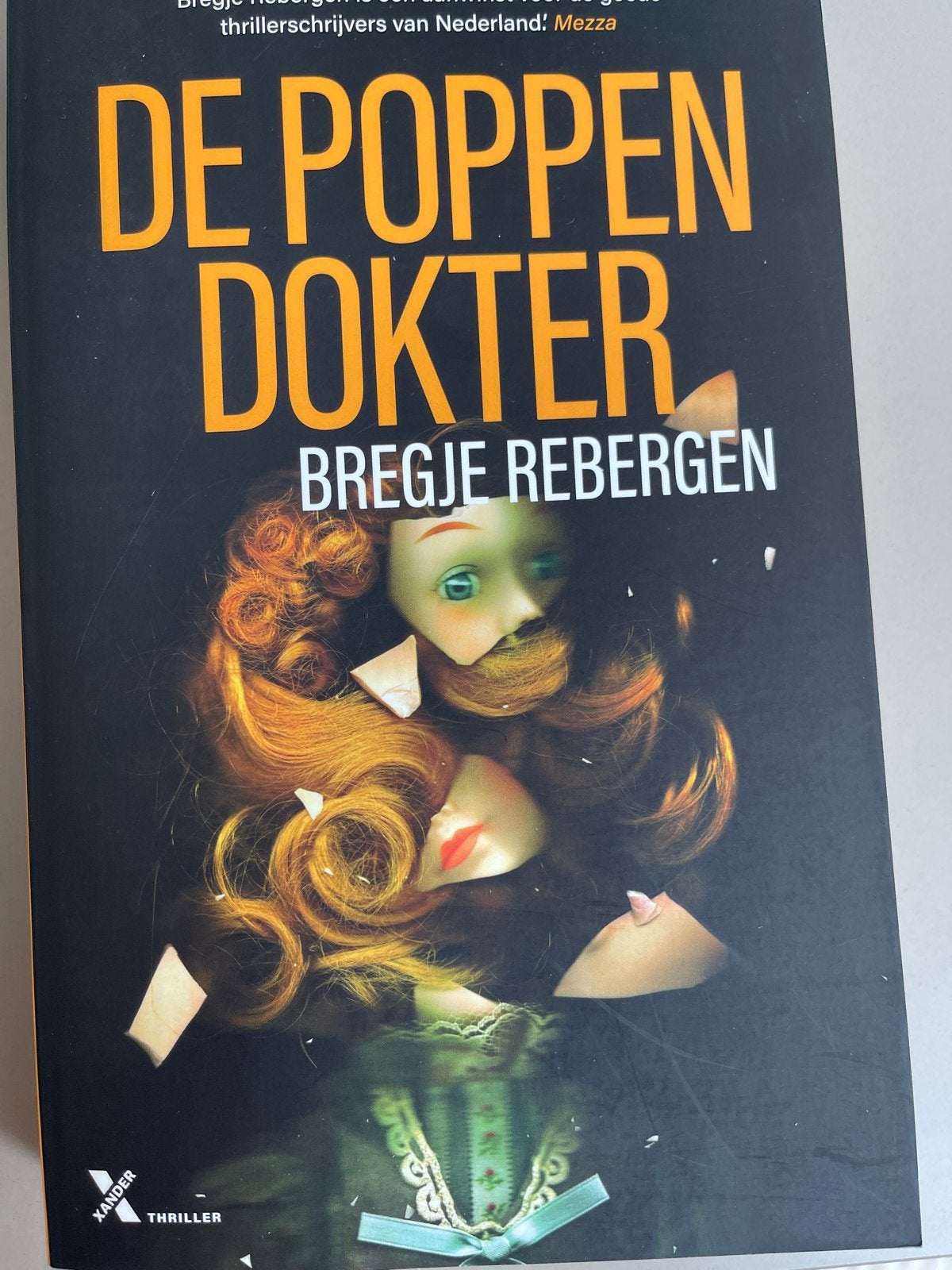 De Poppendokter - Bregje Rebergen (Thriller), Ophalen of Verzenden, Gelezen, Nederland