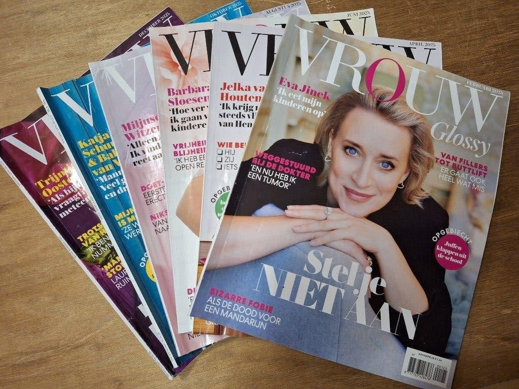 Vrouw Glossy 2025, Ophalen, Gelezen, Damesbladen