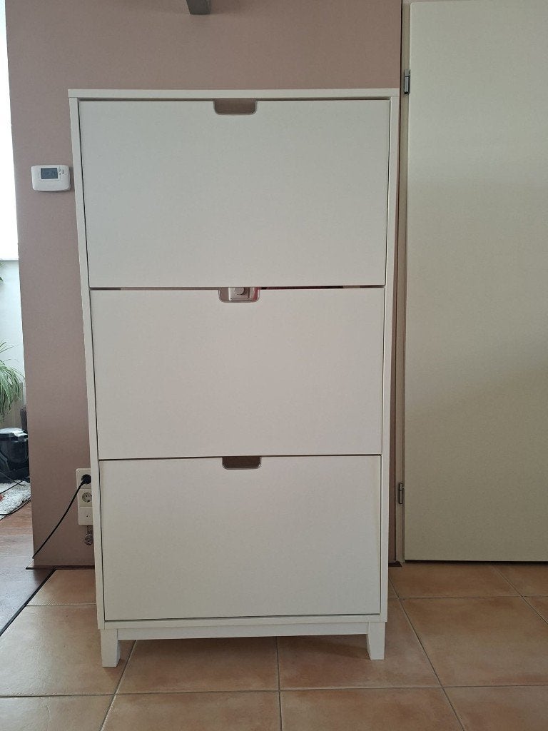 schoenenkast wit Ikea, Ophalen, Zo goed als nieuw, Modern