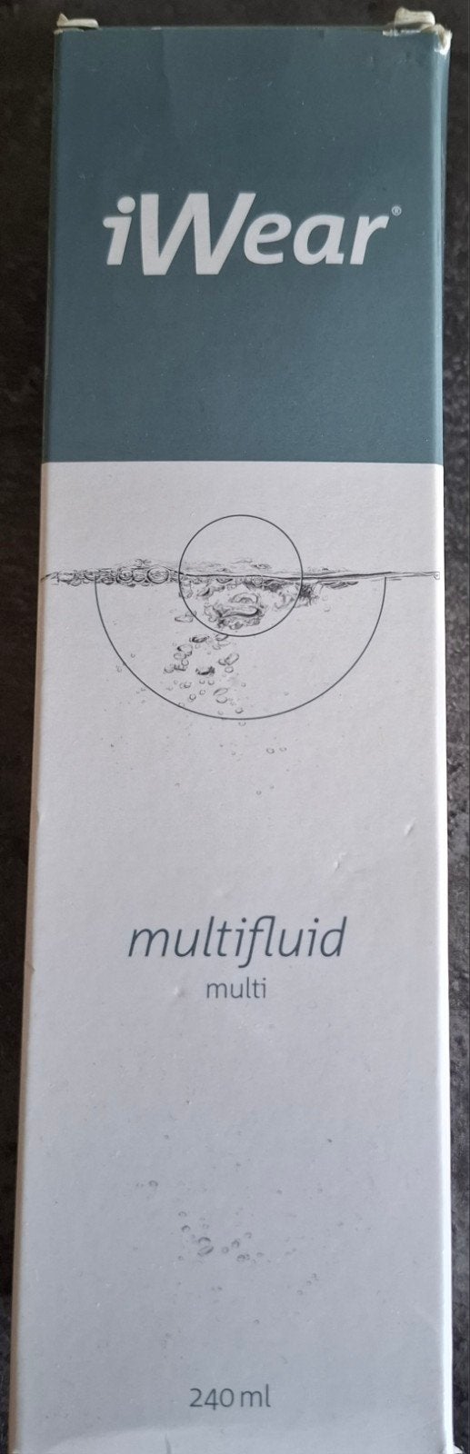 iWear Multifluïd Multi Lenzenvloeistof 240ml, Sieraden, Tassen en Uiterlijk, Ophalen of Verzenden, Nieuw, Ogen, Reiniging