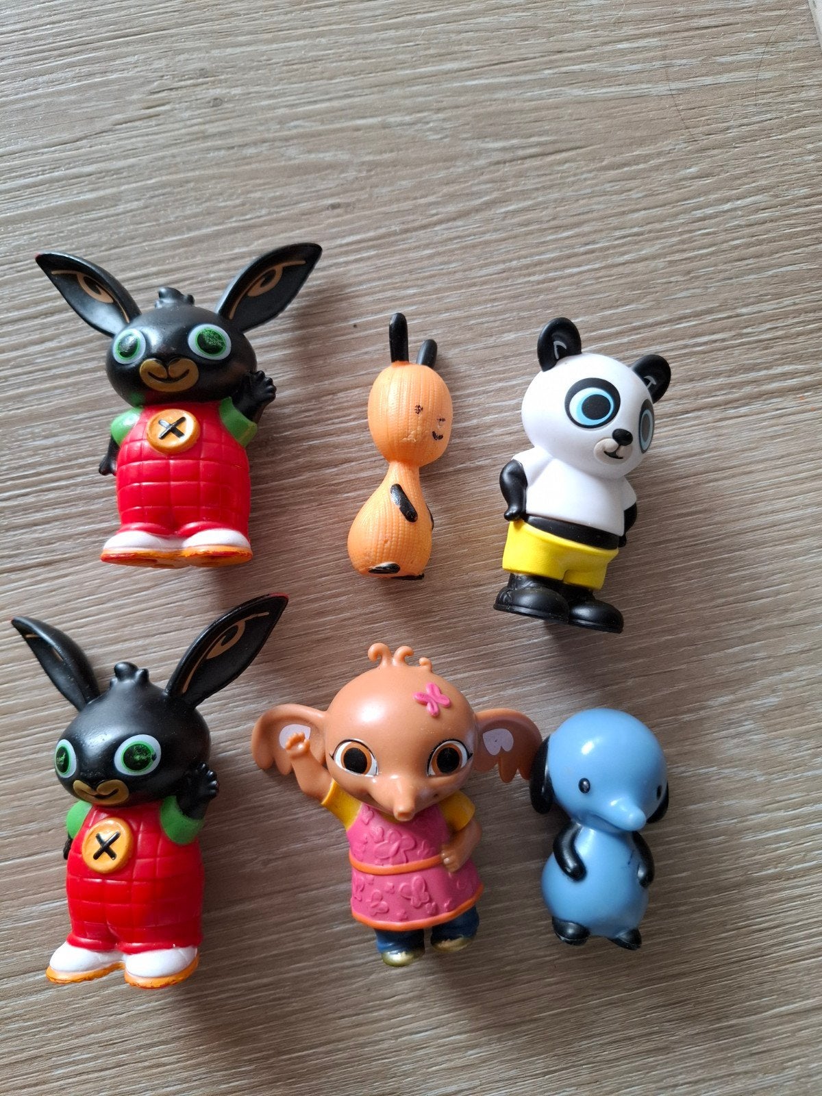 6 Bing speelfiguren en vriendjes, Ophalen of Verzenden, Gebruikt
