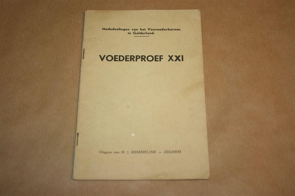 Voederproef XXI - Veevoederbureau in Gelderland, Ophalen of Verzenden, Gelezen, Honden
