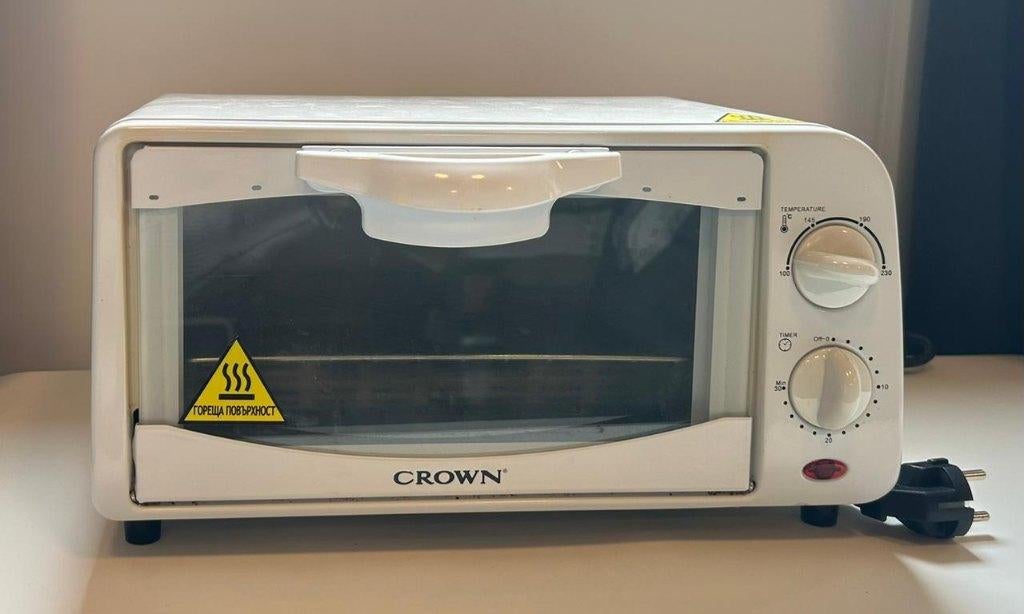 Electric Mini Oven - CROWN GR09, Witgoed en Apparatuur, Ovens, Ophalen, Minder dan 45 cm, Gebruikt, Minder dan 45 cm