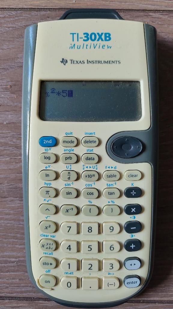 Texas Instruments TI-30XB Multiview rekenmachine., Ophalen of Verzenden, Gebruikt