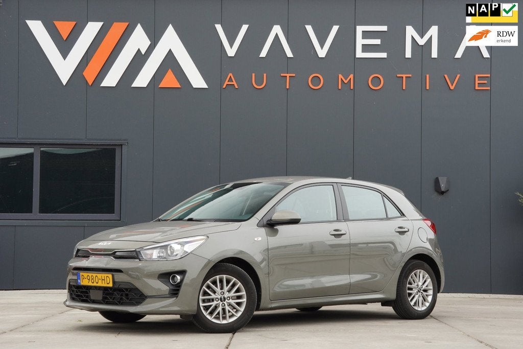 Kia Rio 1.0 T-GDi MHEV DynamicLine 2022 Airco Navi Carplay C, Auto's, Kia, Bedrijf, Te koop, Rio, ABS, Achteruitrijcamera, Airbags