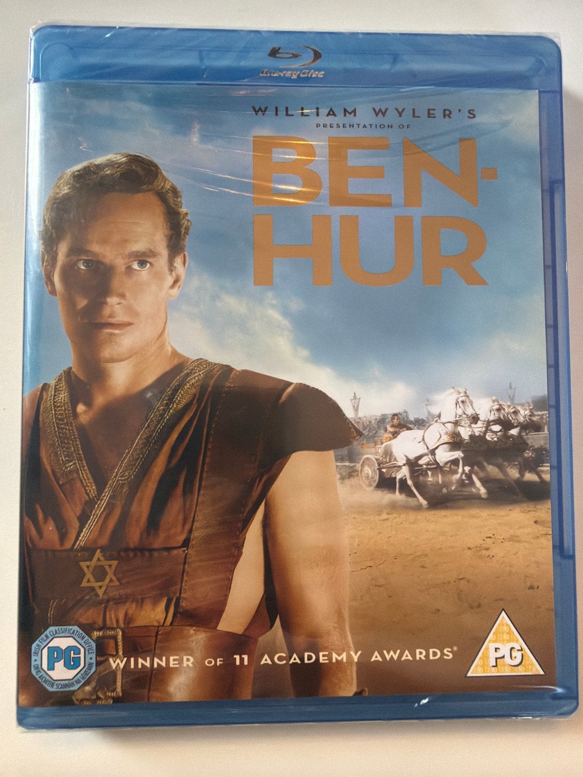 Ben-Hur Blu-ray - Klassieke film, nieuw in verpakking, Cd's en Dvd's, Alle leeftijden, Nederlands, Film, Ophalen of Verzenden