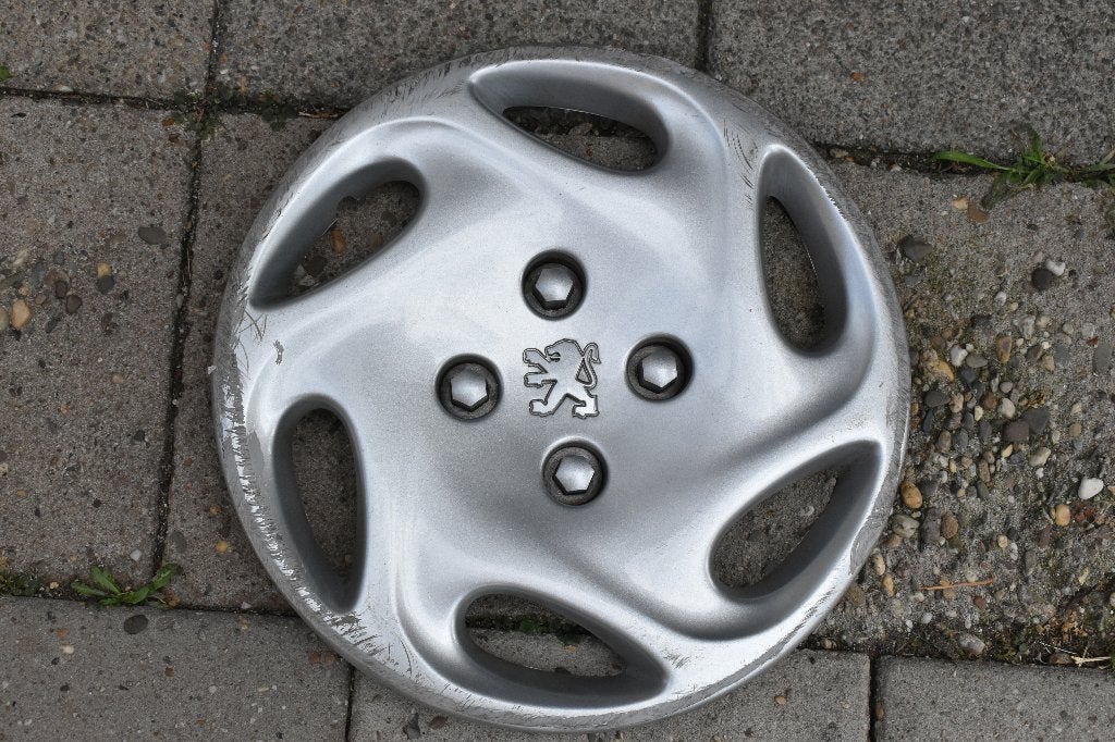 1 losse originele wieldop Peugeot 206 14 inch (Model 1).txt, Ophalen of Verzenden, Gebruikt