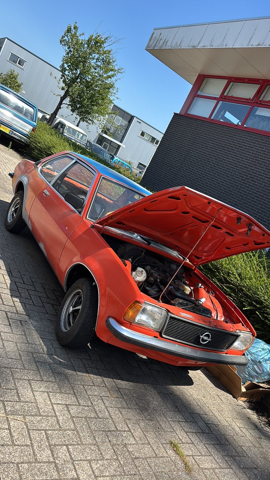 Opel Ascona B 2deurs 1600s 1975 project, Achterwielaandrijving, Particulier, Opel, Handgeschakeld