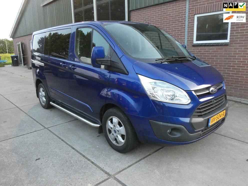 Ford Transit Custom 270 2.2 TDCI L1H1* Limited* Dub.cab*, Euro 5, Gebruikt, Zwart, 4 cilinders