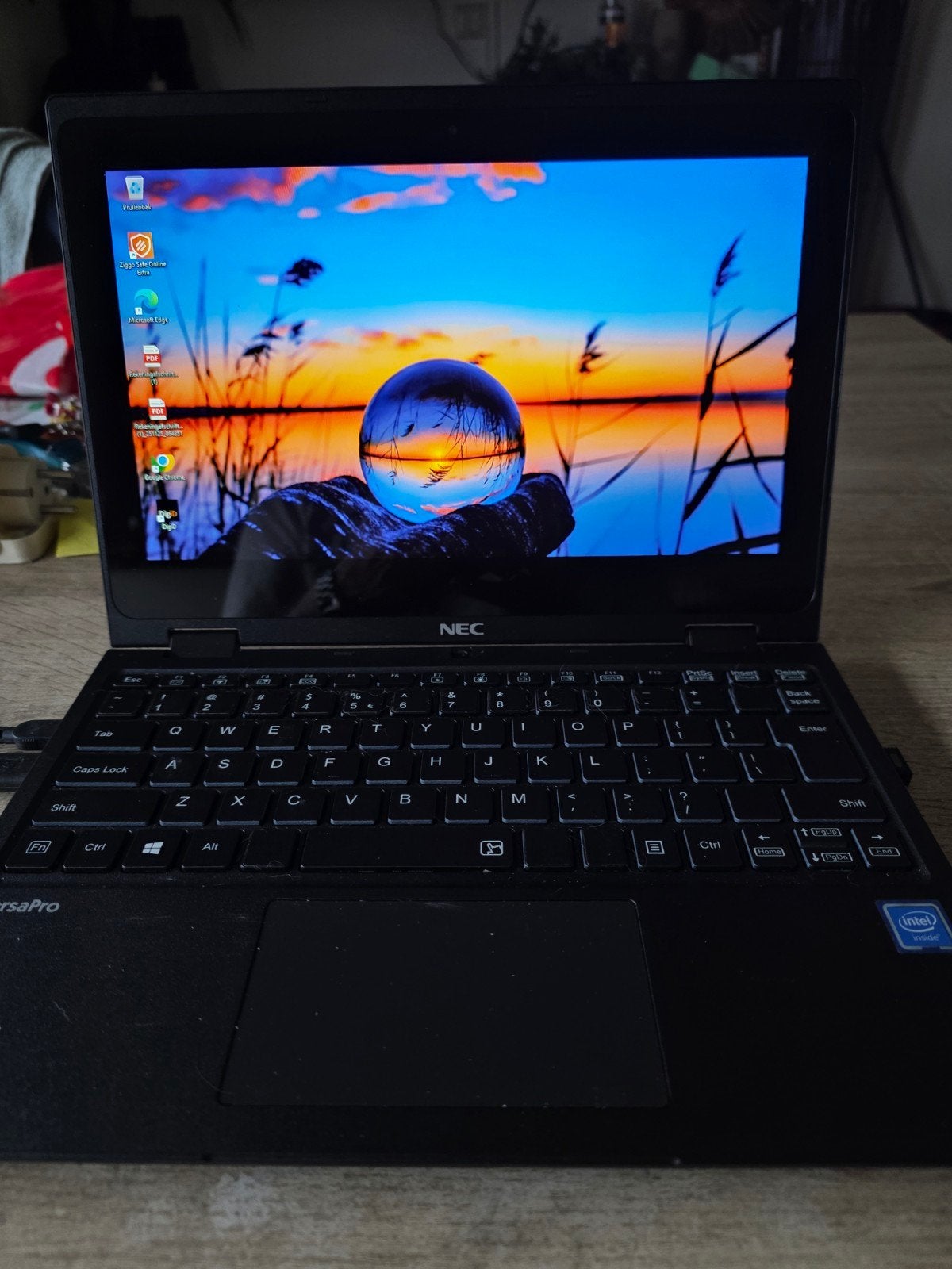 pc en tablet in een., Computers en Software, Usb-aansluiting, Nec, Zo goed als nieuw, 128 GB