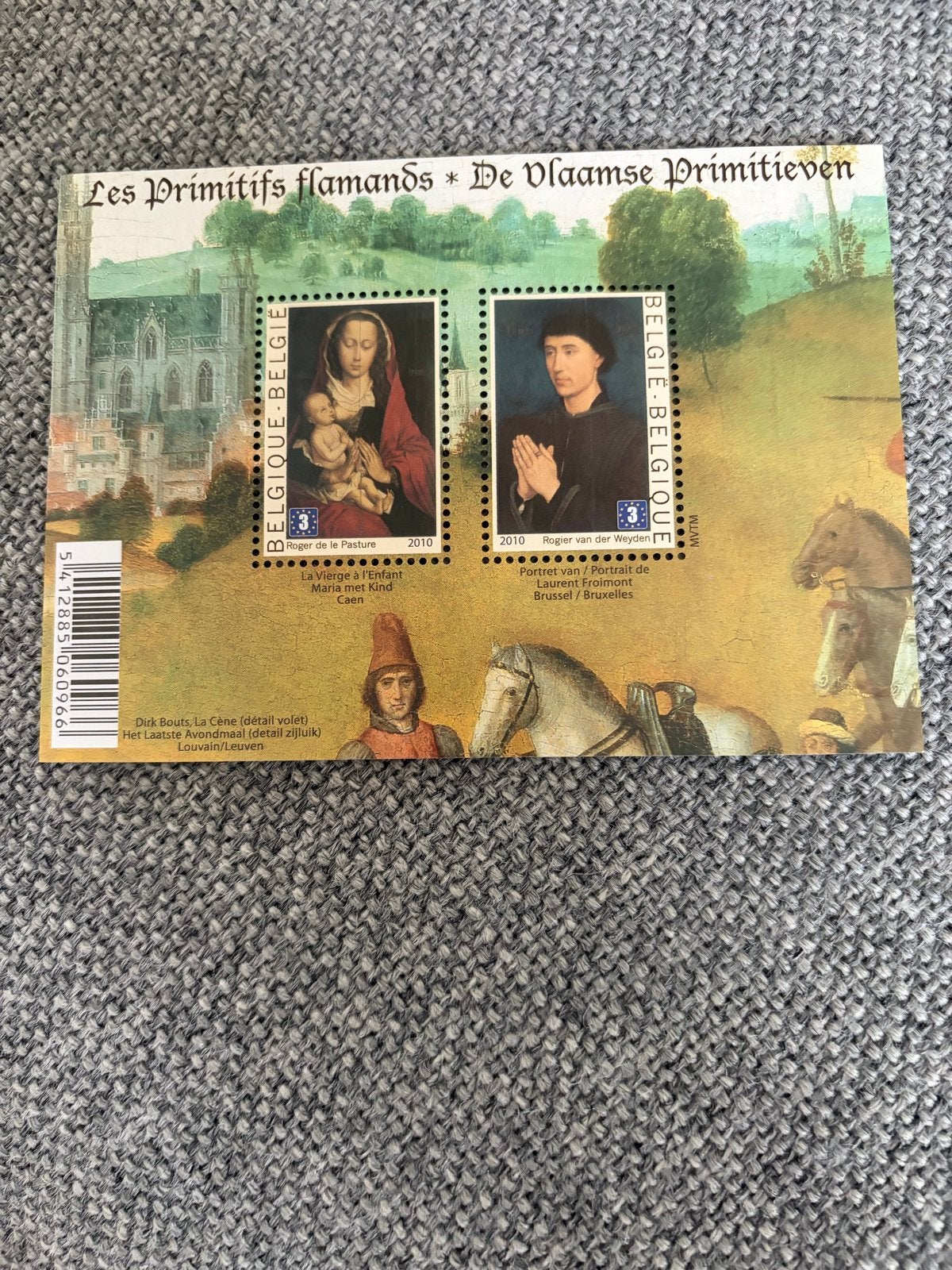 Belgische postzegels - Vlaamse Primitieven 2010, Ophalen of Verzenden, Zonder stempel, Postfris, Postfris