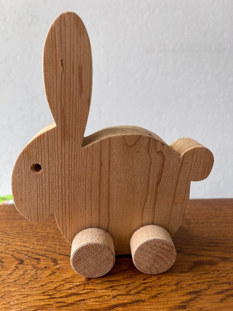 "Haas / Konijn" van 'Hout' op Wiel tjes Nieuw, Ophalen of Verzenden, Nieuw