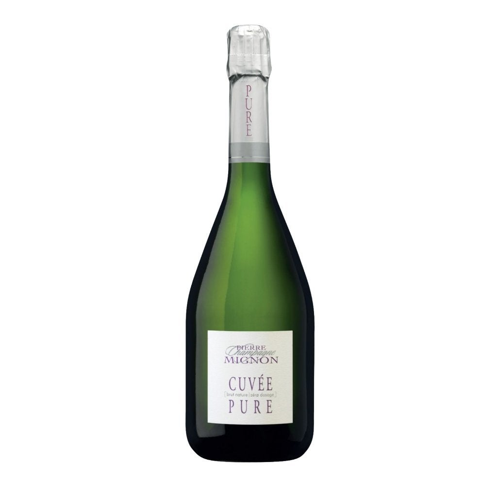 Pierre Mignon Cuvée Pure Zéro Dosage –, Ophalen of Verzenden, Zo goed als nieuw, Frankrijk, Champagne