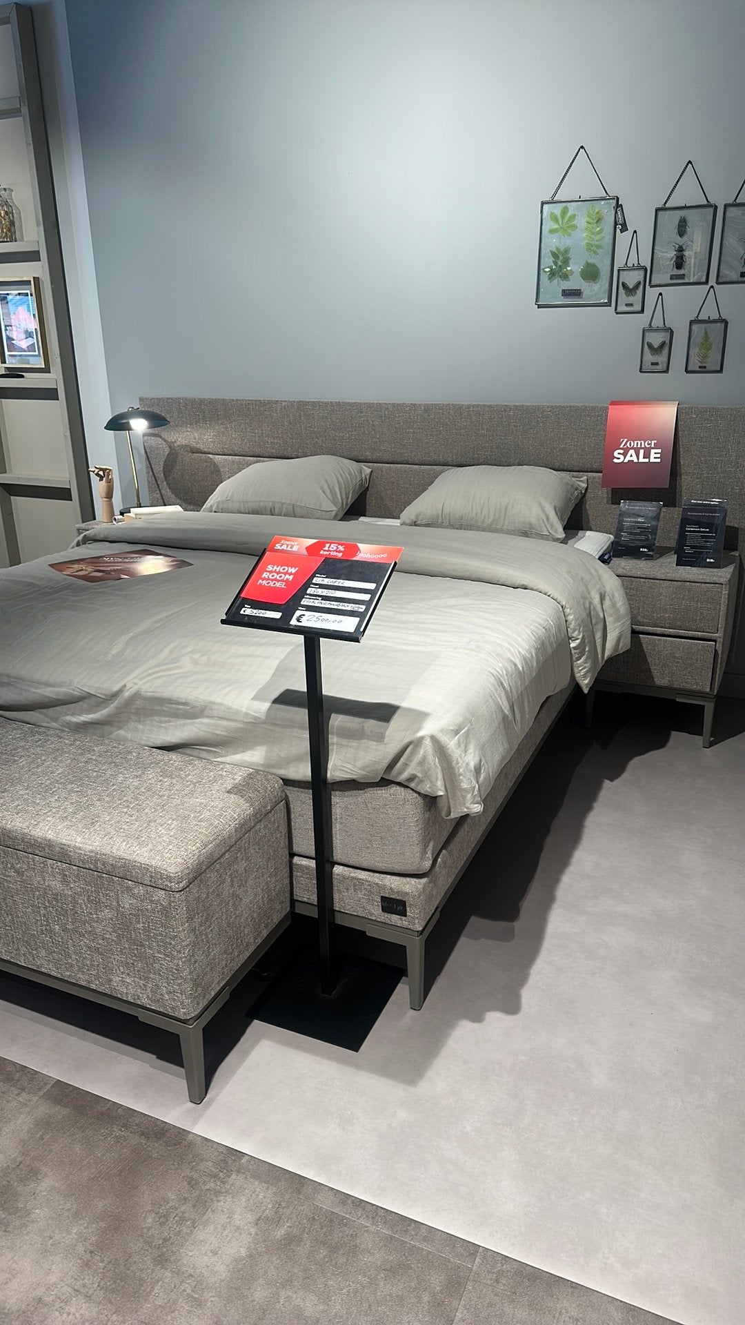 Swiss sense showroom model, Huis en Inrichting, Slaapkamer | Boxsprings, Ophalen, 210 cm, Tweepersoons, Zo goed als nieuw
