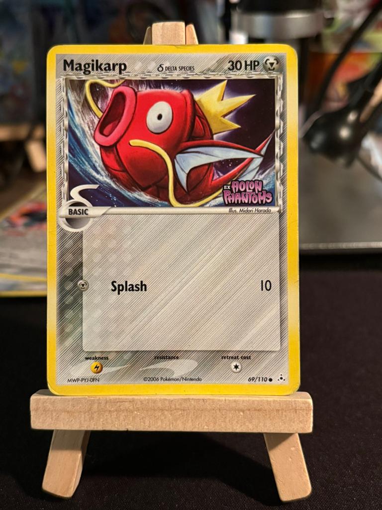 Magikarp Stamped, Ophalen of Verzenden, Gebruikt, Losse kaart