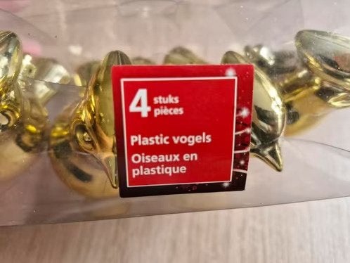 4 gouden vogels h, Diversen, Kerst, Evora, Onbekend, Nieuw, Ophalen of Verzenden