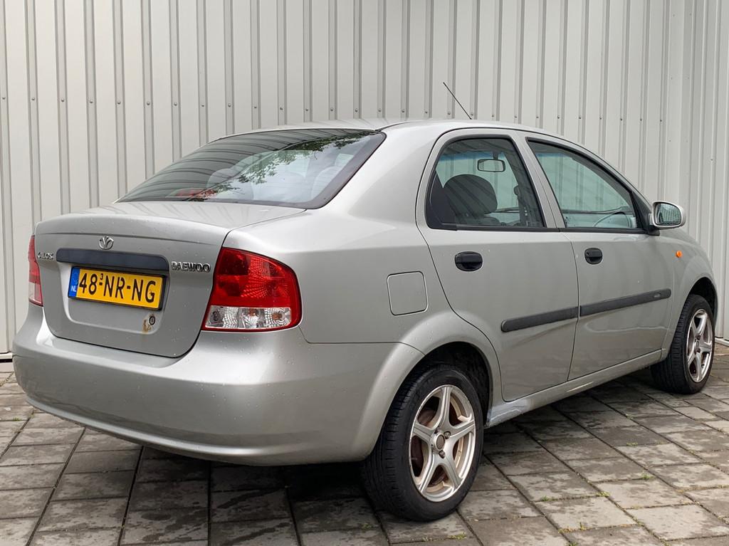 Daewoo Kalos 1.4 Style|Airco|, 83 pk, Stof, Zwart, 4 cilinders