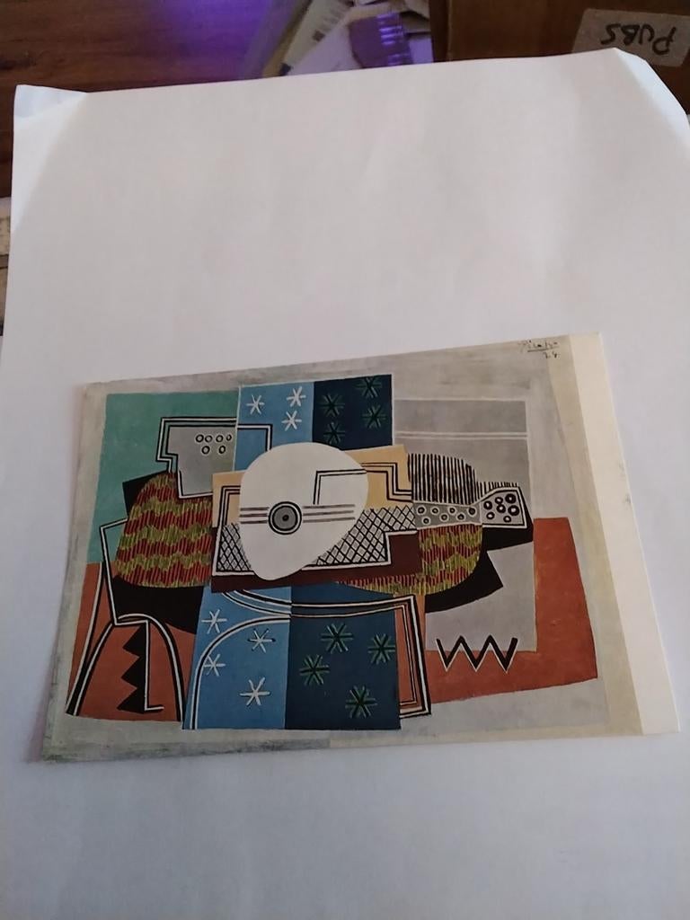 PABLO. PICASSO 1881  COMPOSITIE 1924!, Verzamelen, Ansichtkaarten | Themakaarten, Ophalen of Verzenden, 1920 tot 1940