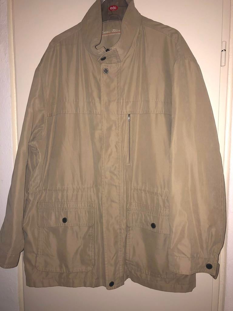 Te koop herenjas, Ophalen, Zo goed als nieuw, Beige