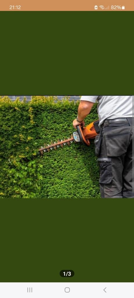 Tuinman gezocht jaren gewerkt bij staatsbosbeheer, Tuin en Terras, Gras en Kunstgras, Ophalen of Verzenden, 20 m² of meer