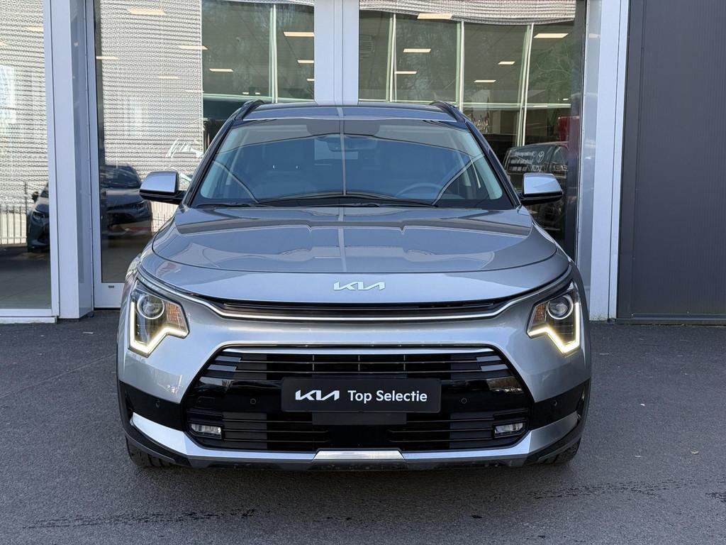 Kia Niro 1.6 GDi Hybrid DynamicLine | 18 inch | Navigatie |, 1374 kg, Gebruikt, Euro 6, Leder en Stof
