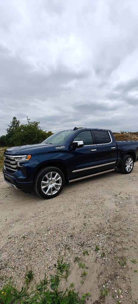 Chevrolet Silverado High Country 6,2 V8 (incl.veel opties!!), Auto's, Chevrolet, Lichtsensor, Blauw, 6162 cc, Vierwielaandrijving