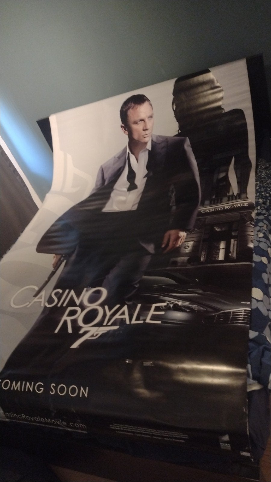 Casino Royale James Bond Film Poster 150 x240cm, Ophalen, Deurposter of groter, Film en Tv, Rechthoekig Staand