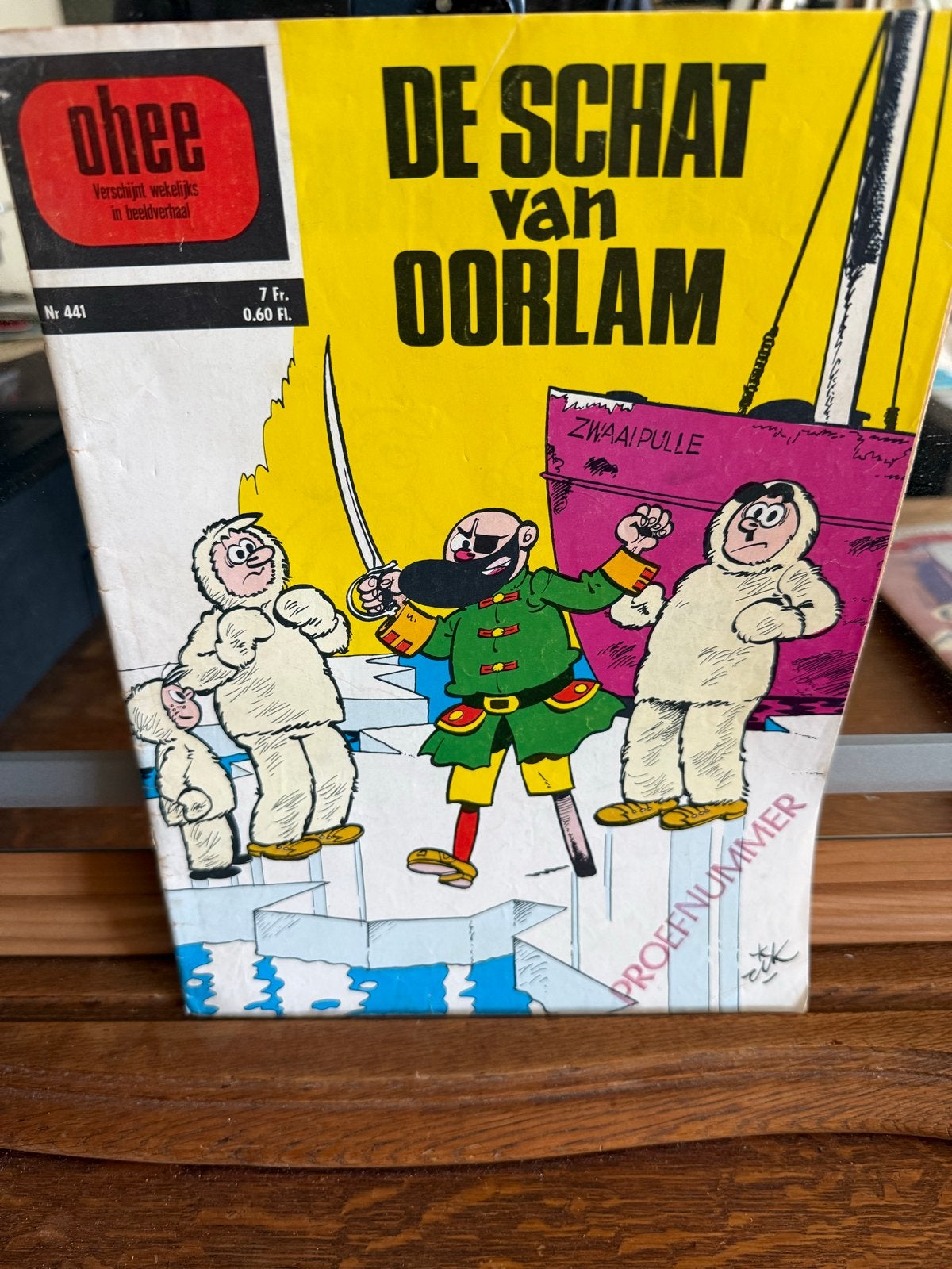 Ohee stripboek: De Schat van Oorlam (Nr. 441), Boeken, Stripboeken, Eén stripboek, Ophalen of Verzenden, Gelezen