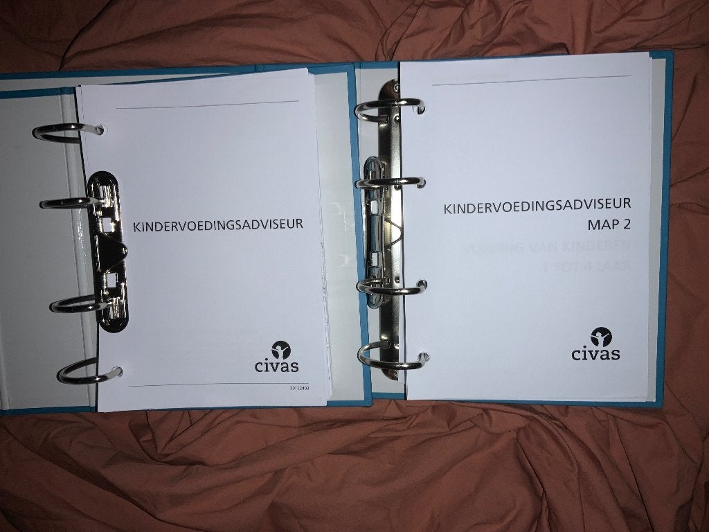 Cursus kindervoedingsadviseur compleet CIVAS, Ophalen of Verzenden, Alpha, Zo goed als nieuw, MBO