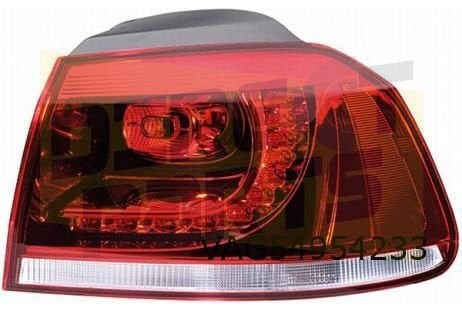 Volkswagen Golf VI (11/08-11/12) achterlicht Links buiten (L, -, -, Nieuw, -