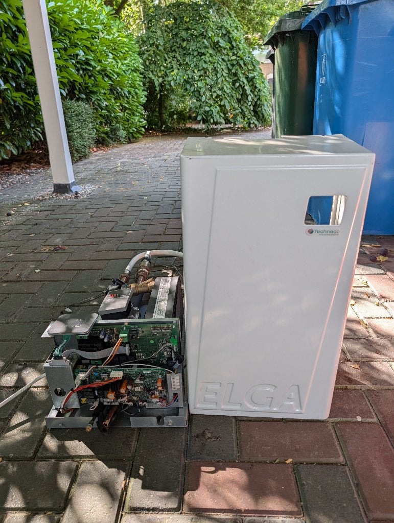 Techneco Elga 5.0 warmtepomp binnenunit, Doe-het-zelf en Verbouw, Ophalen, Gebruikt, Overige typen, 60 tot 150 cm
