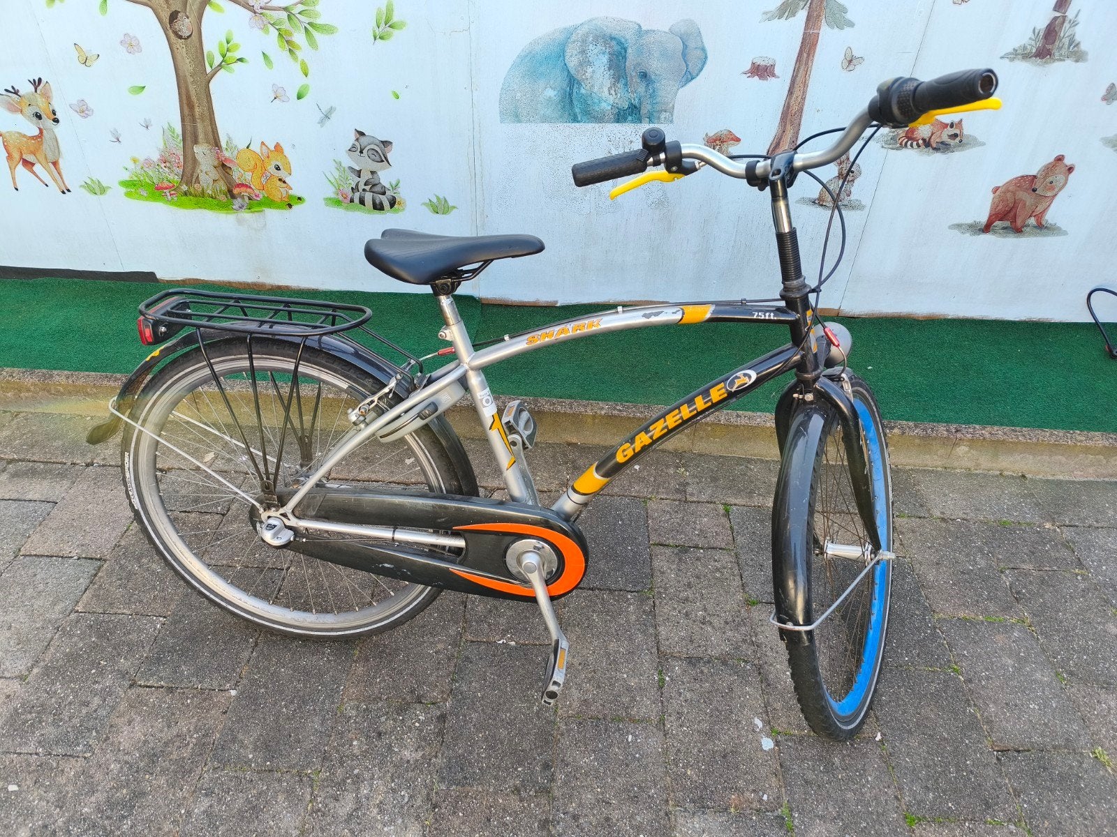 Gazelle Royal Quality - 26 inch Frame 43cm, Shimano Nexus, Ophalen, Gebruikt, Velgrem, Versnellingen
