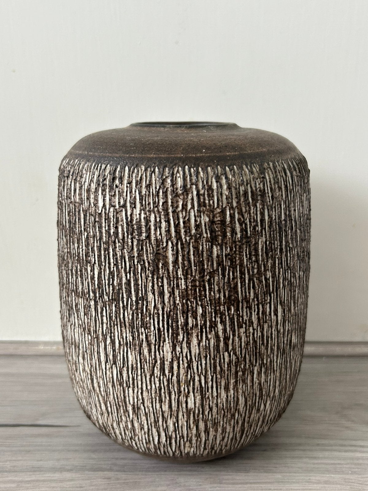 Sgraffito vaas keramiek gemerkt, Ophalen of Verzenden