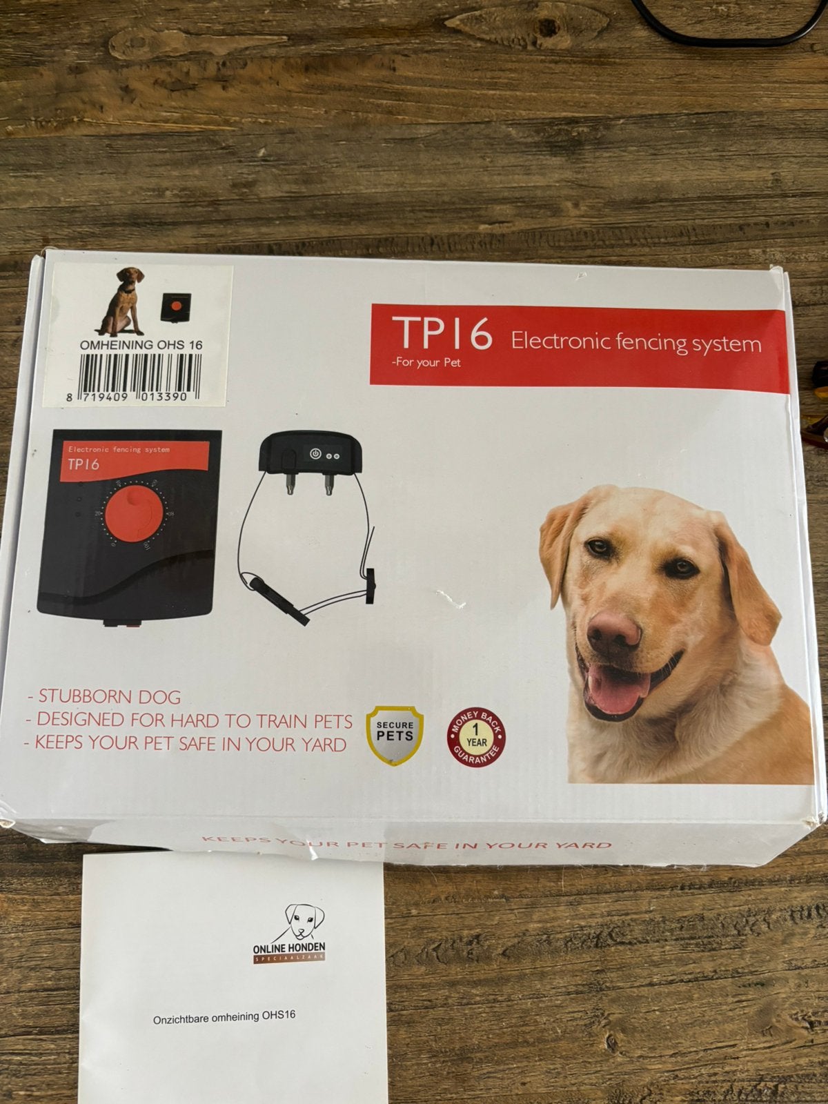 Electronisch afbakening systeem voor honden, Dieren en Toebehoren, Ophalen of Verzenden, Nieuw