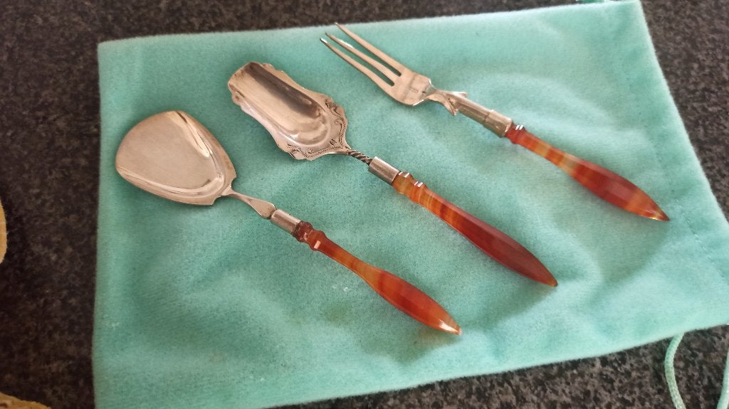 2 X SUIKERSCHHEP EN VORKJE, Antiek en Kunst, Ophalen of Verzenden, Zilver