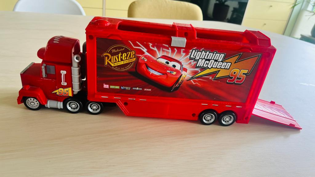 Cars truck Mack, Ophalen, Gebruikt