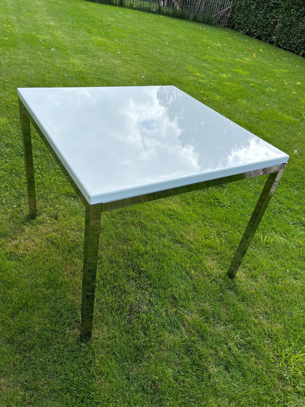 Torsby eettafel/bijzettafel 85x85x75 cm, Ophalen, Gebruikt, Vierkant, 50 tot 100 cm