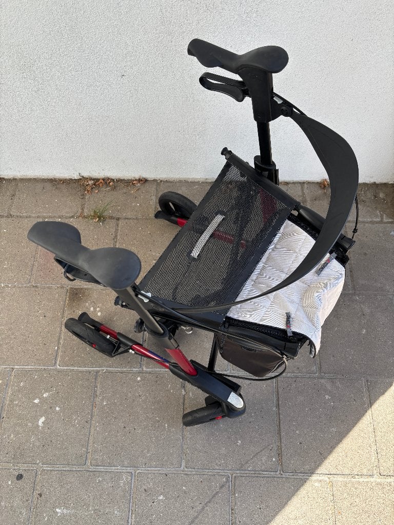 Nr. 14... Topro troja 2G Rood + tas en rugleuning + GARANTIE, Diversen, Ophalen, Gebruikt, ., Opvouwbaar