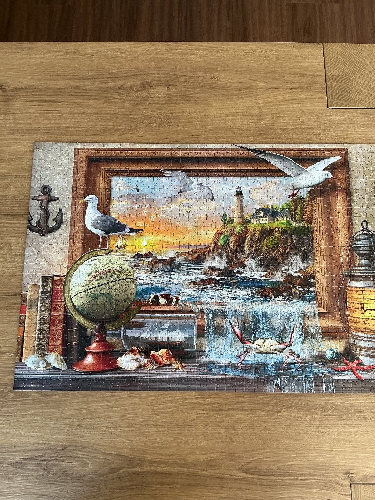 Castorland Legpuzzel 1000 stukjes - Marine to Life, Ophalen of Verzenden, 500 t/m 1500 stukjes, Zo goed als nieuw, Legpuzzel