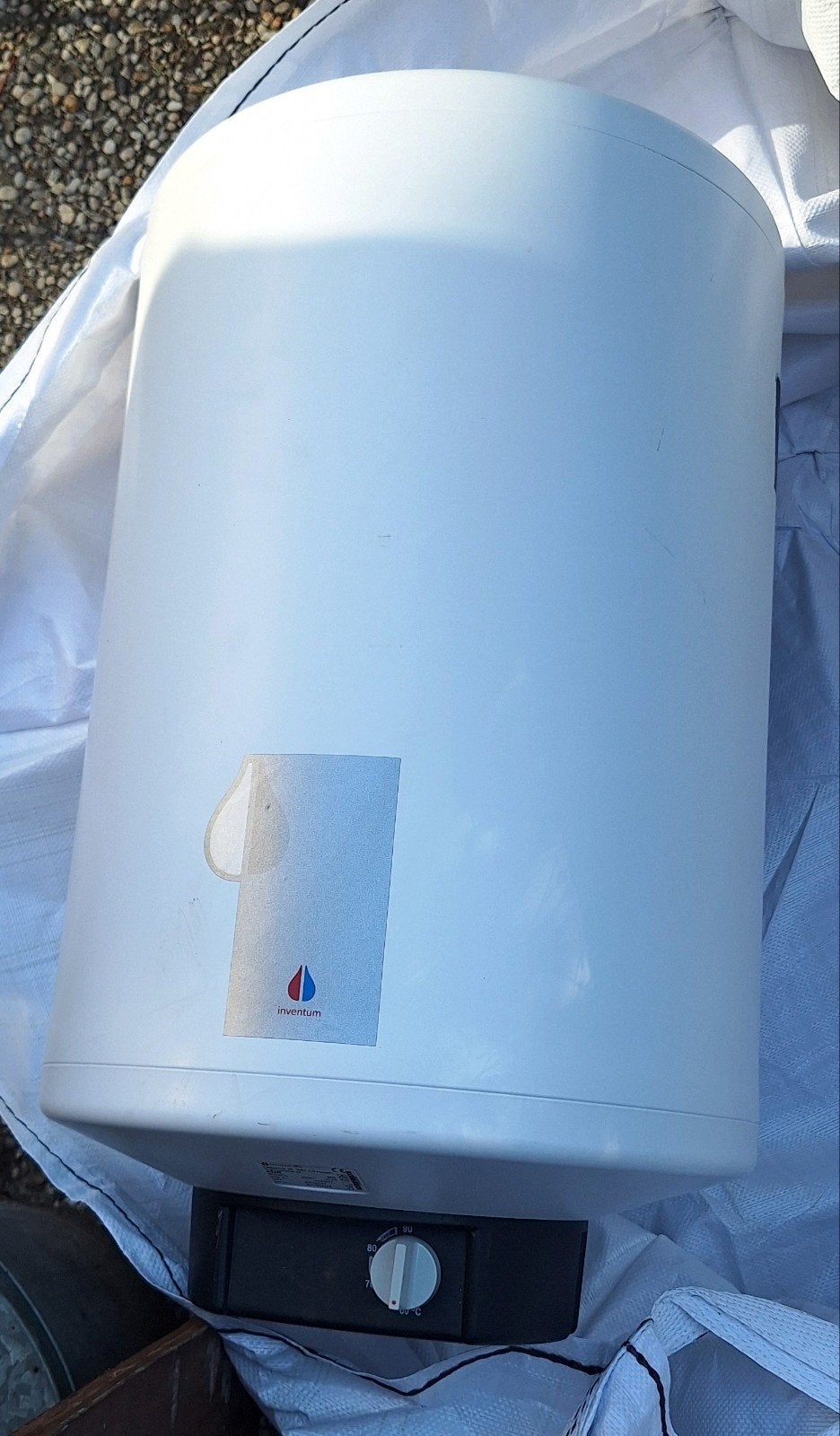 Inventum EDR hoogvermogen elektrische boiler 50. 42185024, Ophalen, Gebruikt, 20 tot 100 liter, Boiler