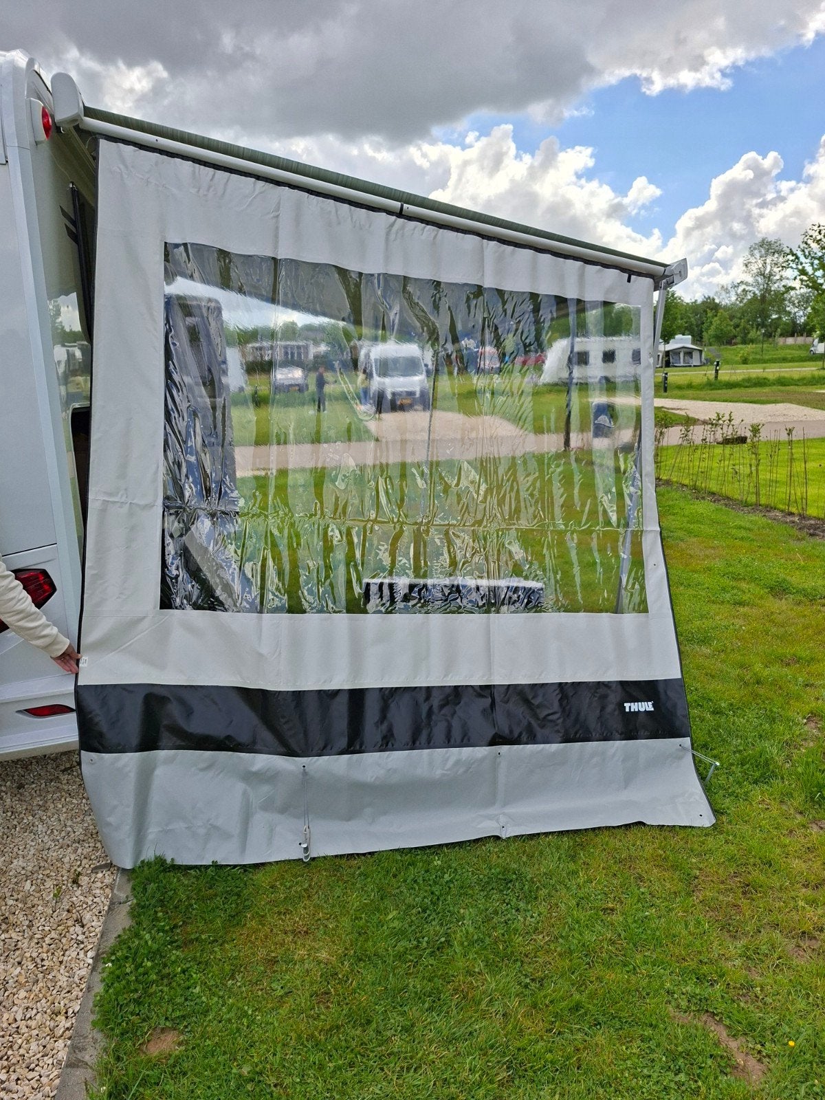 Thule rainblocker G2 zijwand., Caravans en Kamperen, Ophalen