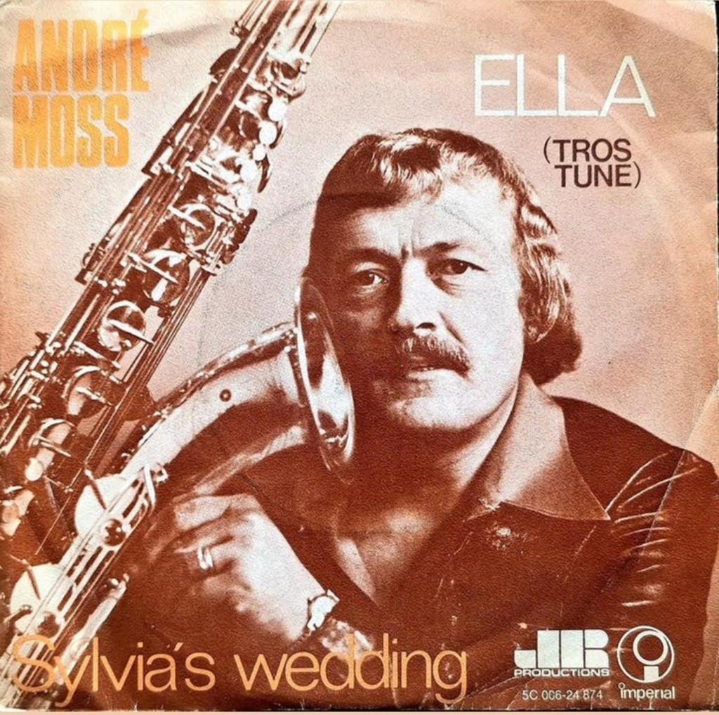 7"/SINGLE  André Moss - Ella (Tune v/d TROS), Ophalen of Verzenden, Gebruikt