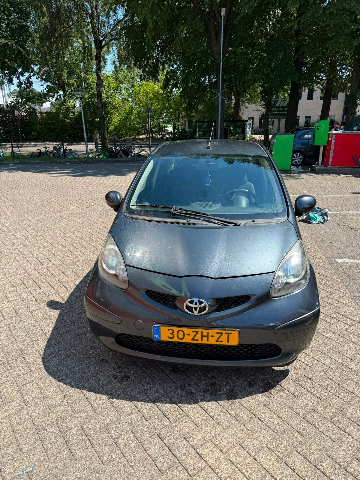 Toyota Aygo 1.0 12V Vvt-i 5DRS 2008 Grijs, Auto's, Toyota, Voorwielaandrijving, 4 stoelen, 68 pk, Origineel Nederlands