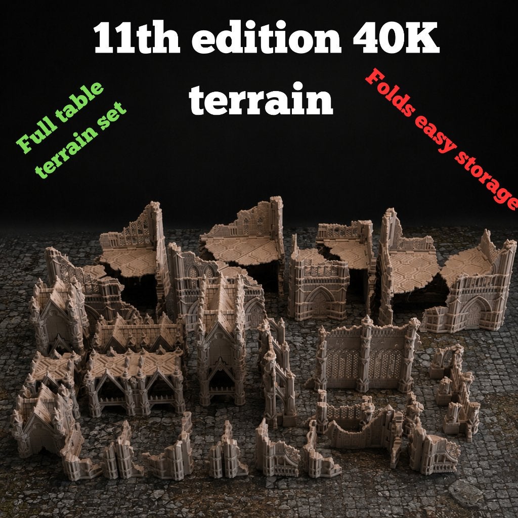 Complete 11th Edition Wargaming Terrain Set, Forge Trajectum, Forge Trajectum, Ophalen of Verzenden, Forge Trajectum