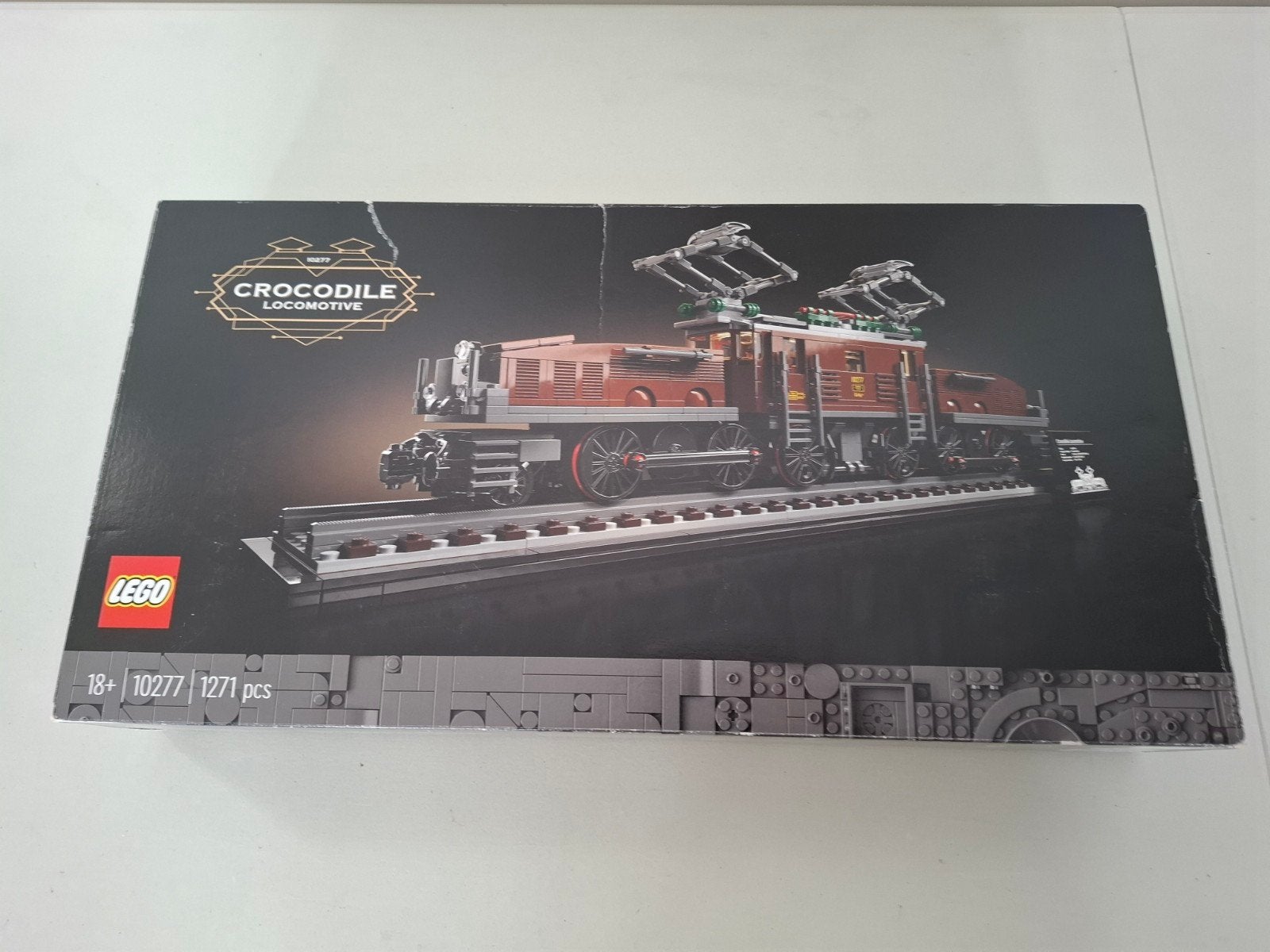 Lego 10277 Krokodil locomotief NIEUW, Overige merken, Locomotief, Gelijkstroom of Wisselstroom, Nieuw