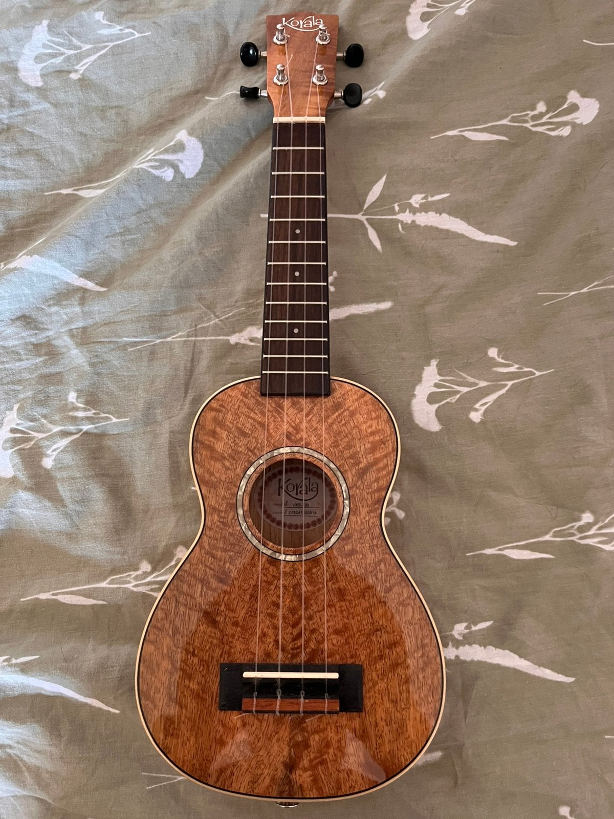 Korala sopraan ukulele, Muziek en Instrumenten, Snaarinstrumenten | Overige, Ophalen of Verzenden, Zo goed als nieuw, Ukelele