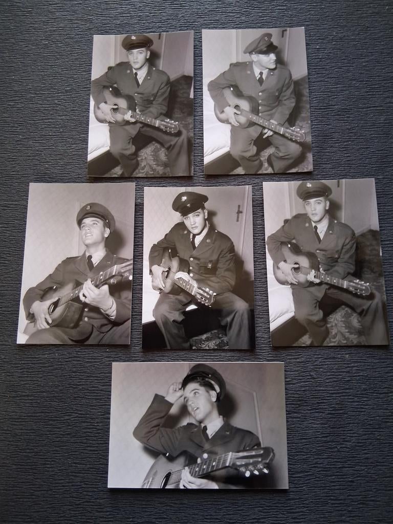ELVIS PRESLEY FOTO'S ARMY 2, Ophalen of Verzenden, 1960 tot 1980, Nieuw, Overige onderwerpen